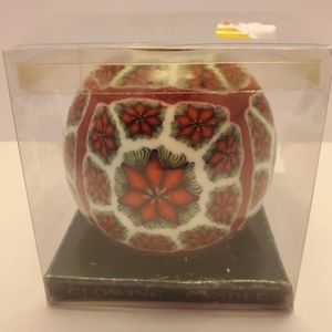 Springfield Glowing Candle Holiday Wreath Pattern NEW Unopened Vtg Refillable